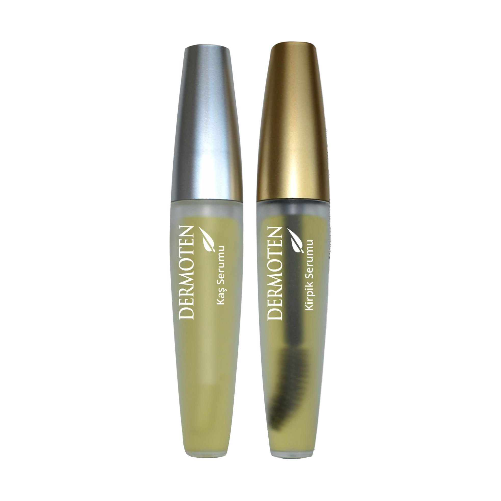 Сироватка для догляду за бровами та віями Dermoten Eyelash &amp; Eyebrow Serum, 2*10 мл