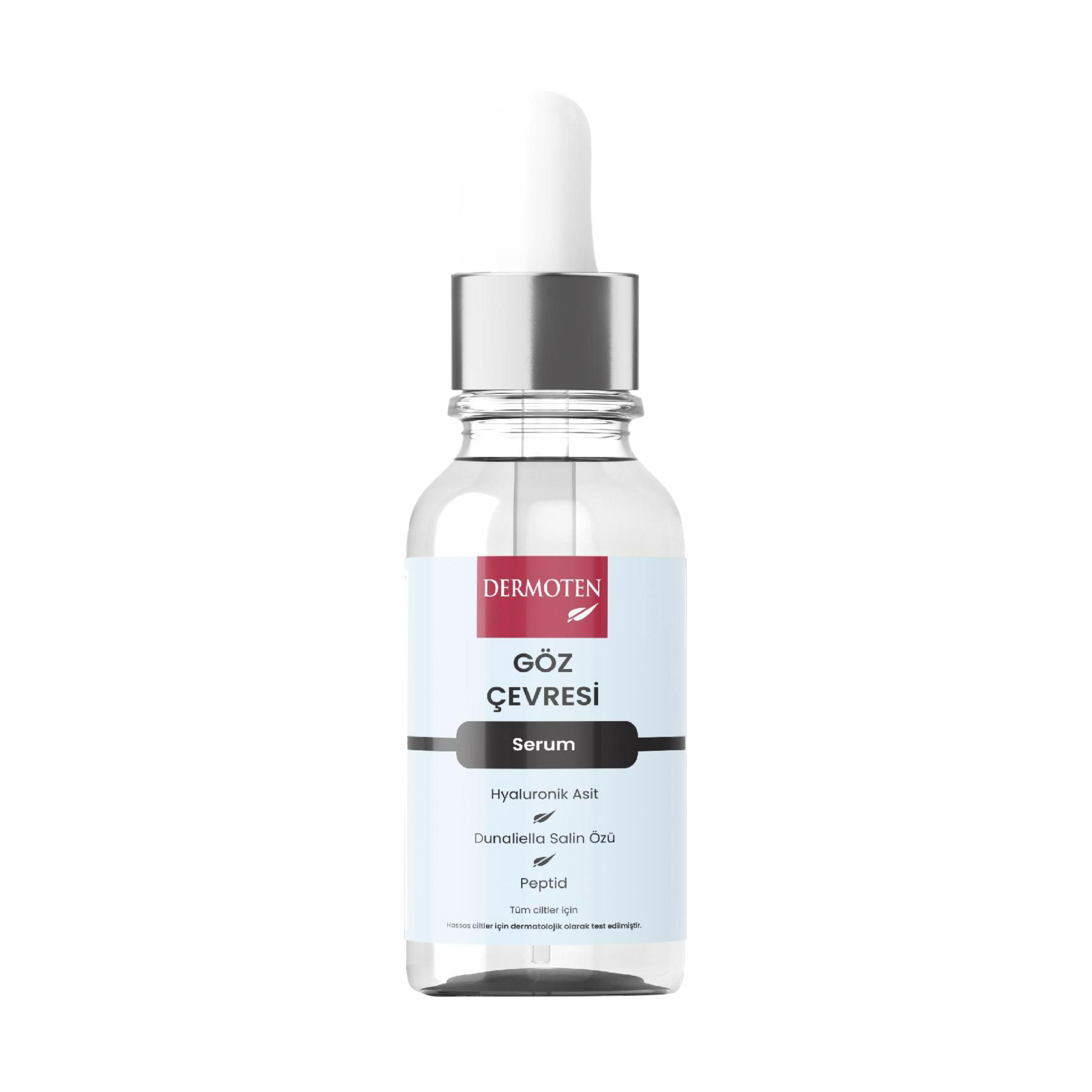Сироватка для шкіри навколо очей Dermoten Eye Contour Serum з гіалуроновою кислотою, 30 мл